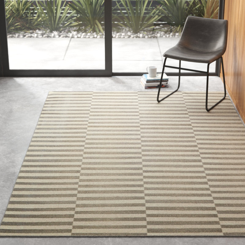 Cameron Warm Gray/Ivory Area Rug & Reviews AllModern